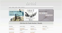 Desktop Screenshot of finaleartfile.com