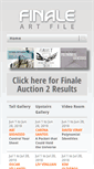 Mobile Screenshot of finaleartfile.com